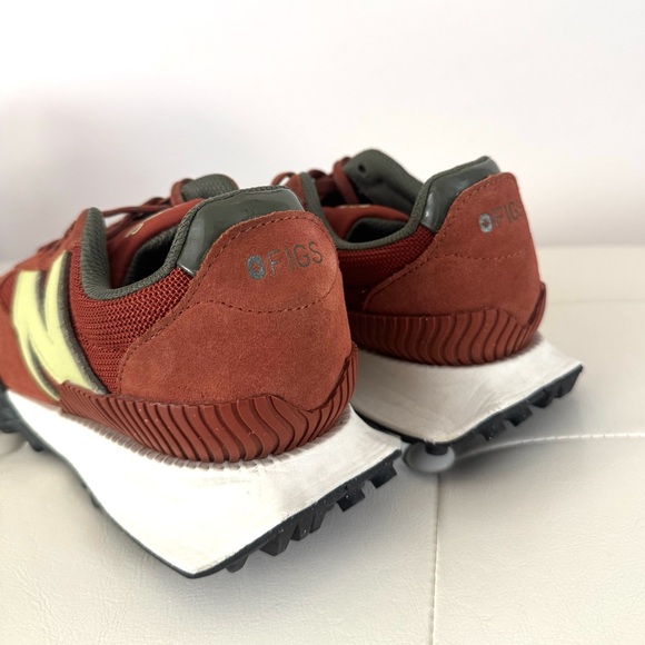 Figs New Balance Red and Green Sneakers - Picture 6 of 12